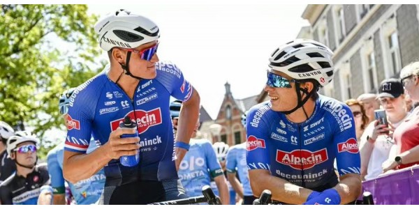 Team Katusha Alpecin heeft de eerste etappe van de Ronde van België gewonnen